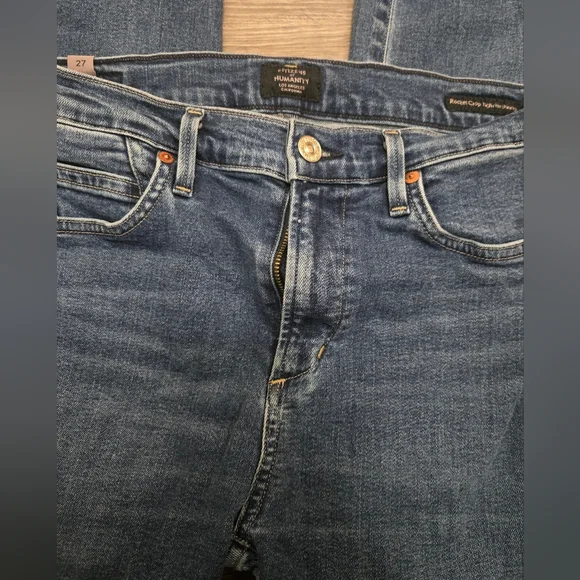 Womens Citizens of Humanity Classic Blue Denim Jeans - Picture 3 of 4